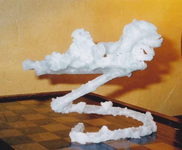 un nuage sculpté  ' le dragon '